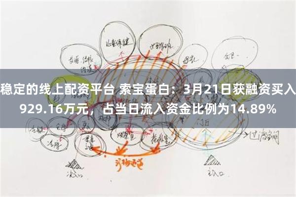 稳定的线上配资平台 索宝蛋白：3月21日获融资买入929.16万元，占当日流入资金比例为14.89%