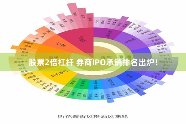 股票2倍杠杆 券商IPO承销排名出炉！