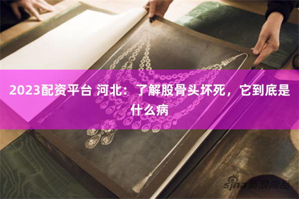 2023配资平台 河北：了解股骨头坏死，它到底是什么病